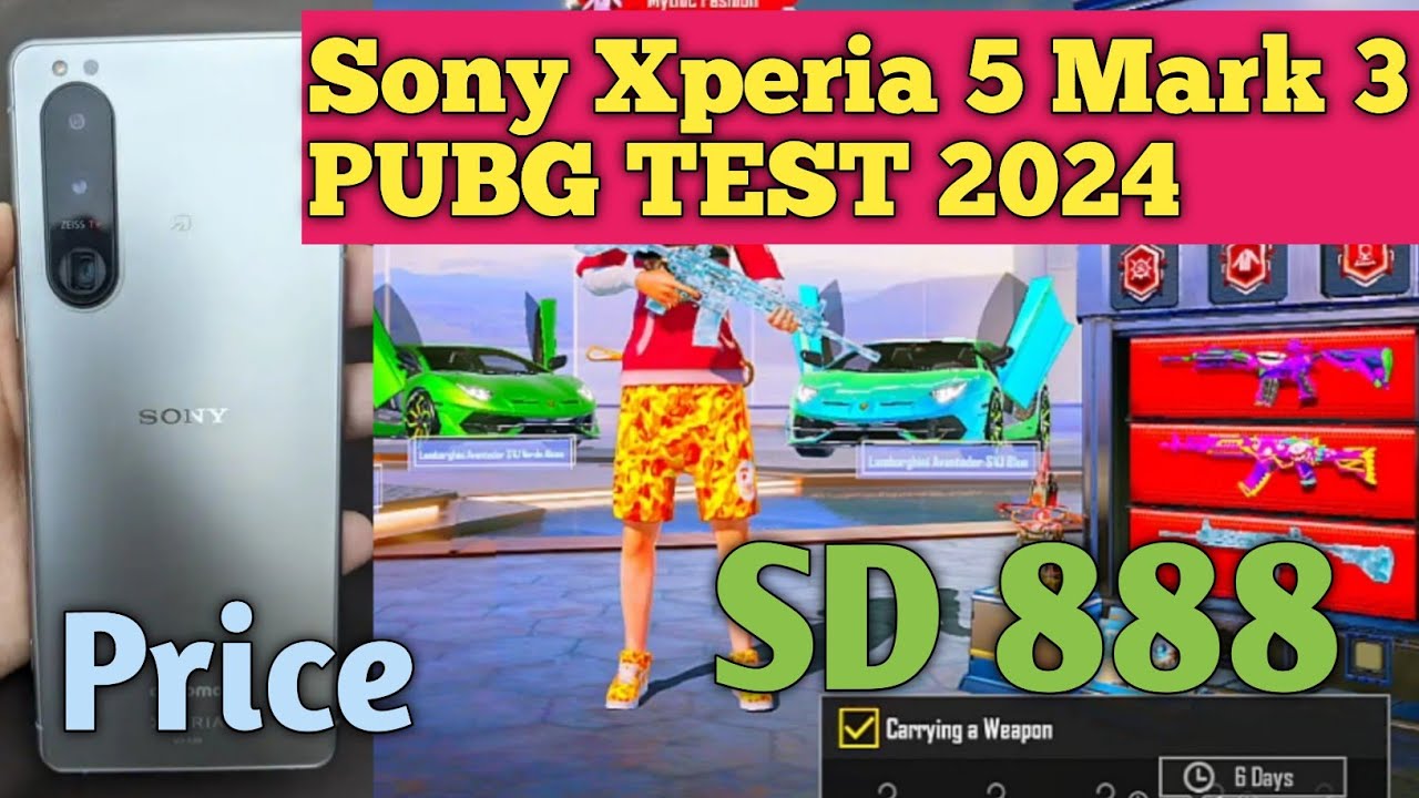 Sony Xperia 5 Mark 3 Gaming Test l PUBG TEST l Snapdragon 888 l Clear Review 2024.
