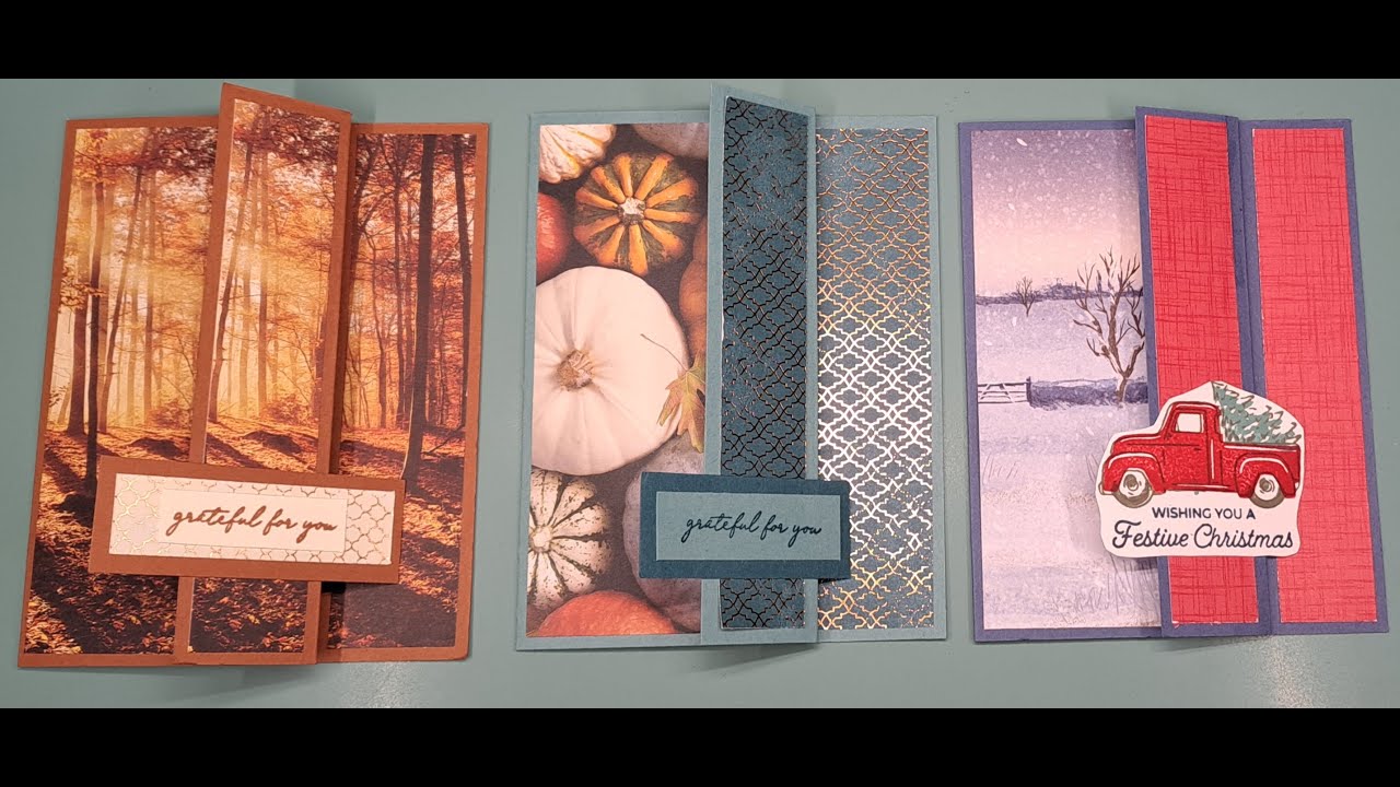 Fun Fold with About Autumn from Stampin' Up!