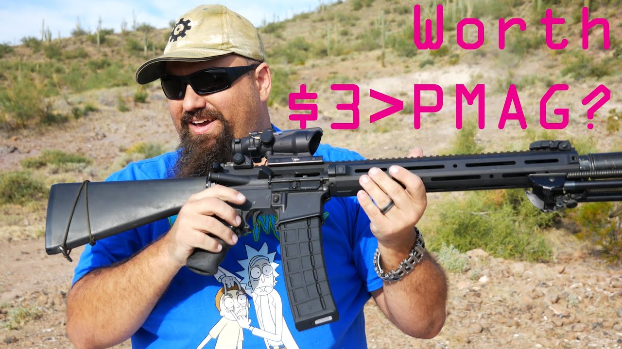 Is This Steel Reinforced Bulgarian 40 rd Magazine Really Worth Three Dollars MORE Than a 40 rd PMAG?