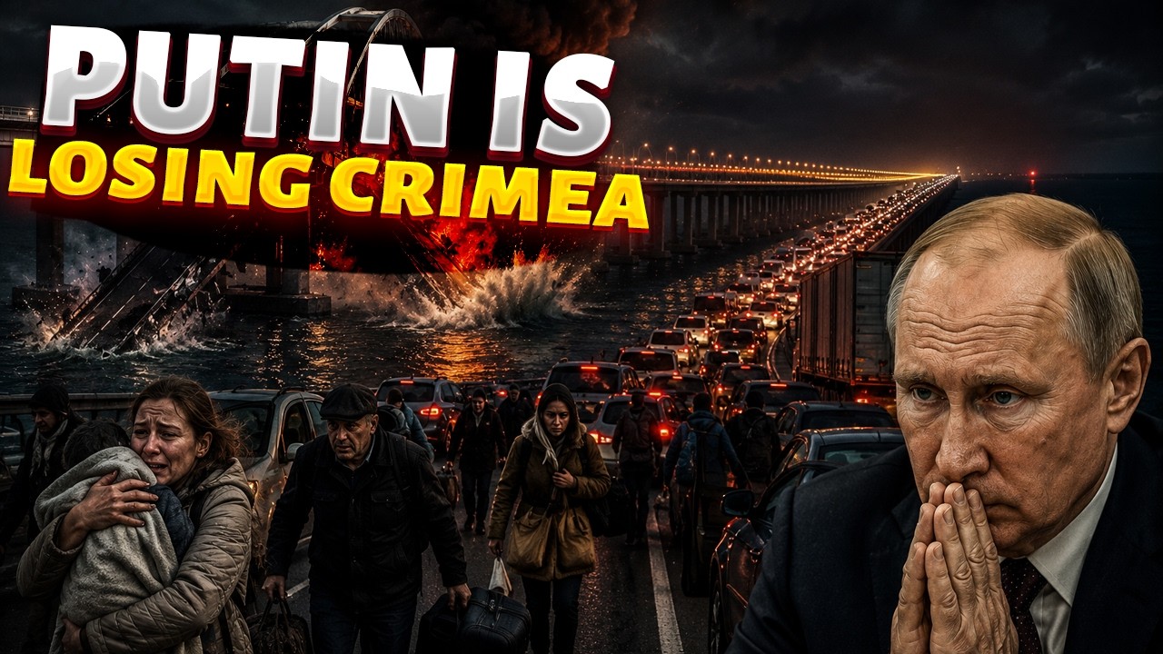 Крымский мост рушится! Армия Путина ОТРЕЗАНА. Русские БЕГУТ