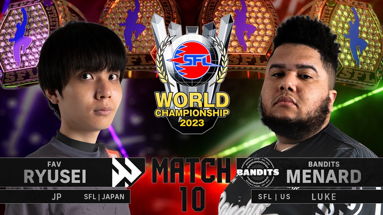 Ryusei (JP) vs. MenaRD (Luke) - Finals Match 10 - Street Fighter League: World Championship
