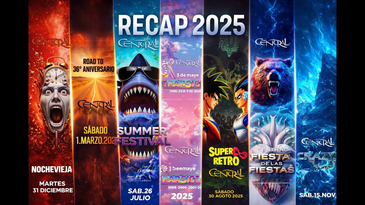 CENTRAL ROCK ALMORADÍ -🔥 RECAP 2025 🔥Un año. Muchas noches. Una historia que se vive bailando.