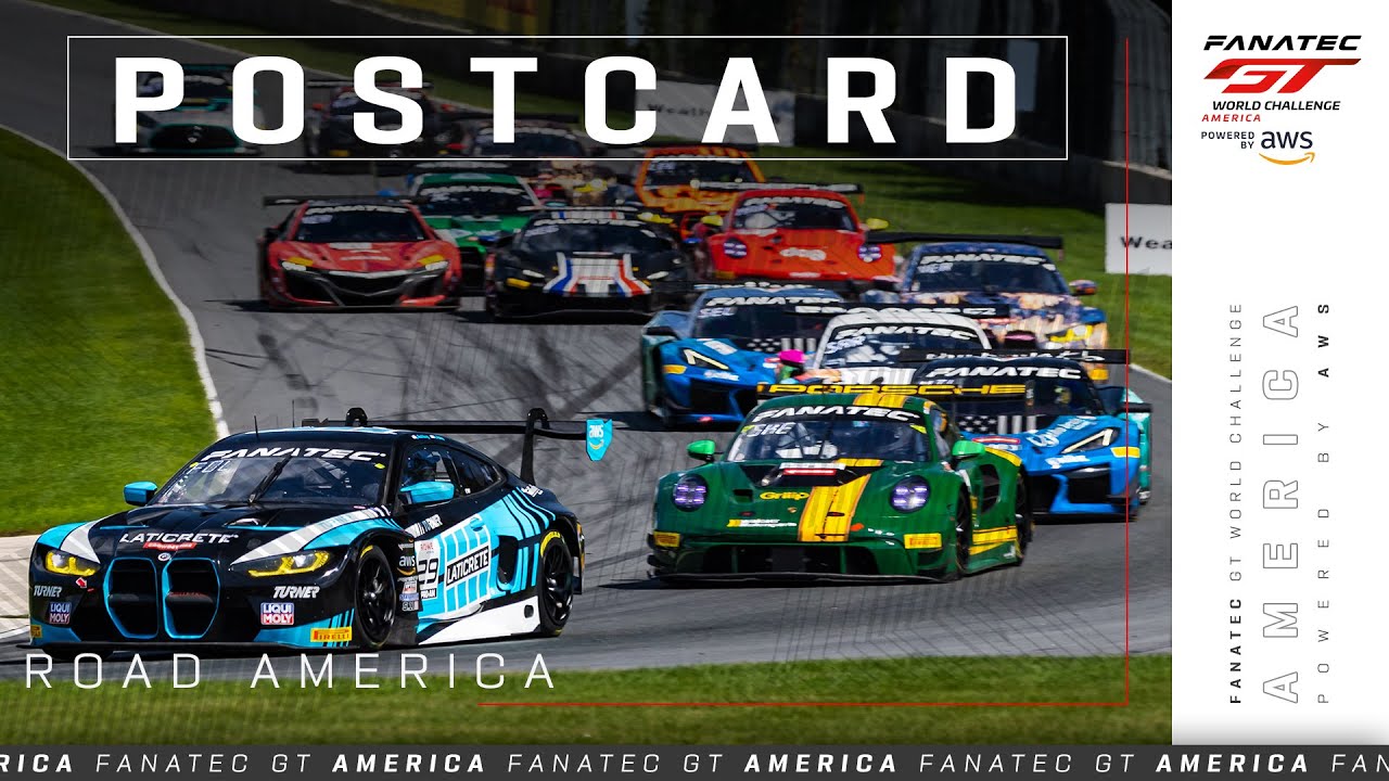 POSTCARD | 2024, Road America | Fanatec GT World Challenge America powered by AWS