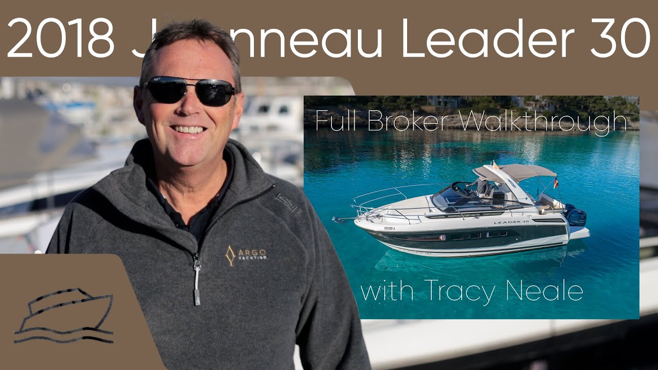 2018 (2019) Jeanneau Leader 30 'Pamoli' Full Broker Walkthrough with Tracy Neale