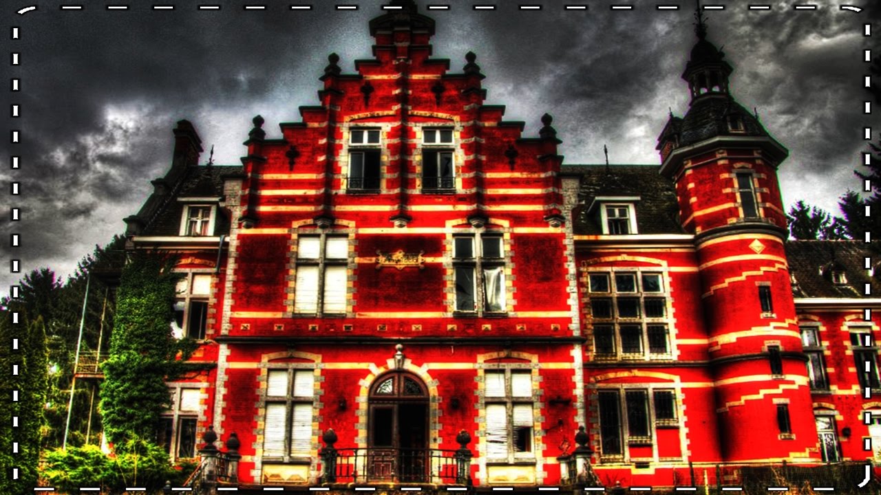 VERLATEN HORROR-KASTEEL in de NACHT bezoeken! #VAELTAX