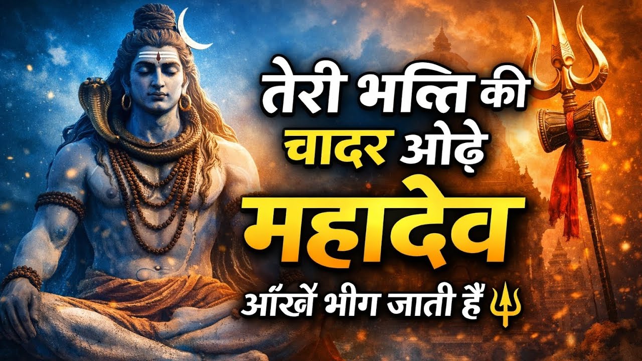 तेरी भक्ति की चादर ओढ़े महादेव | Emotional Shiv Bhajan | Heart Touching Bhakti Song