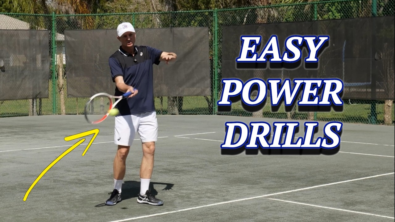 Effortless Tennis Power: 3 Simple Drill Progressions