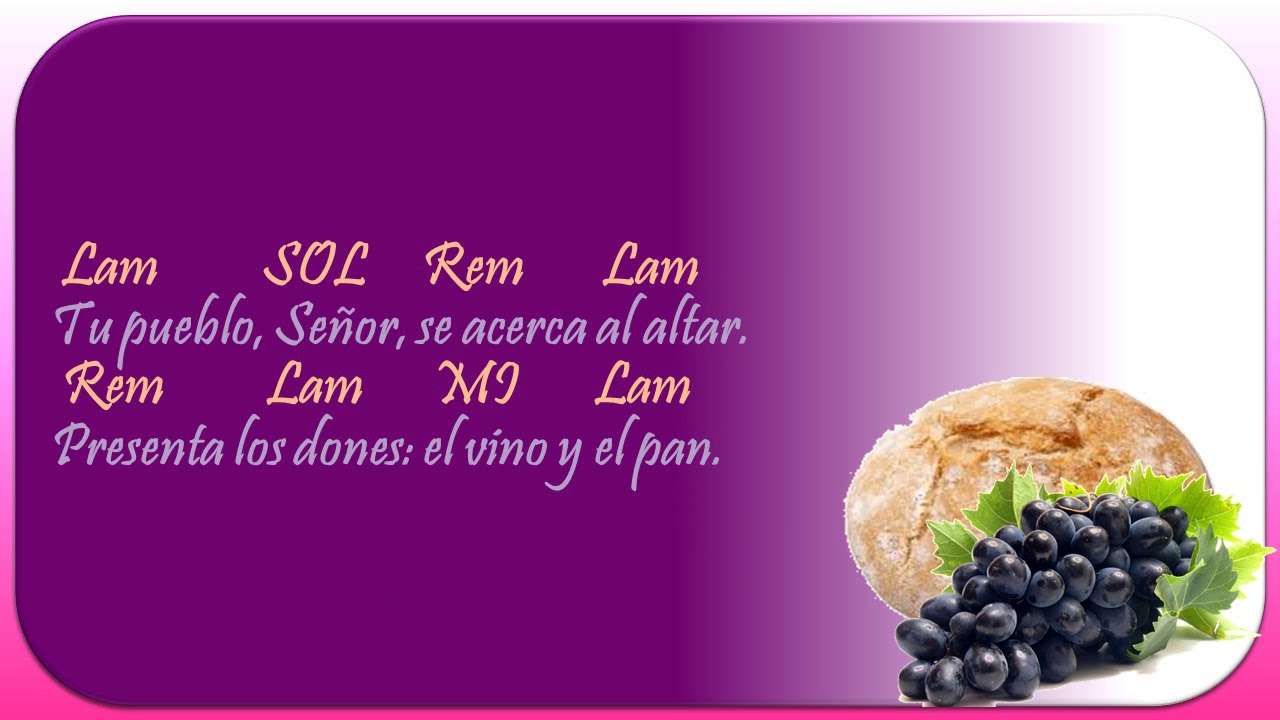 Ven al Altar (Presentación de dones para Adviento) - Ver acordes corregidos en la descripción