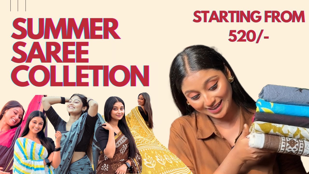 Summer Saree Collection ||#saree #summer