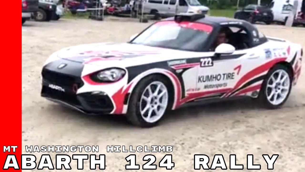 Abarth 124 Rally At MT Washington Hillclimb