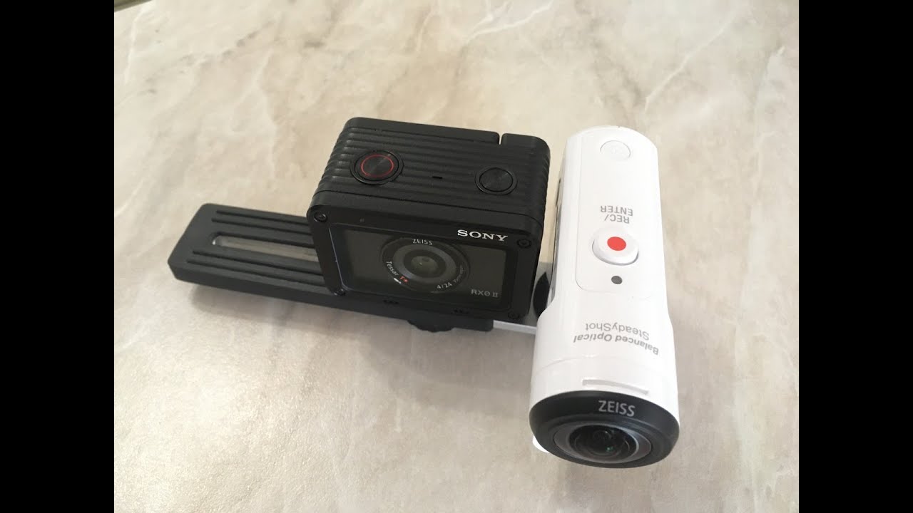Sony FDR X3000 vs Sony RX0 || сравнение видеовозможностей, тест и обзор.
