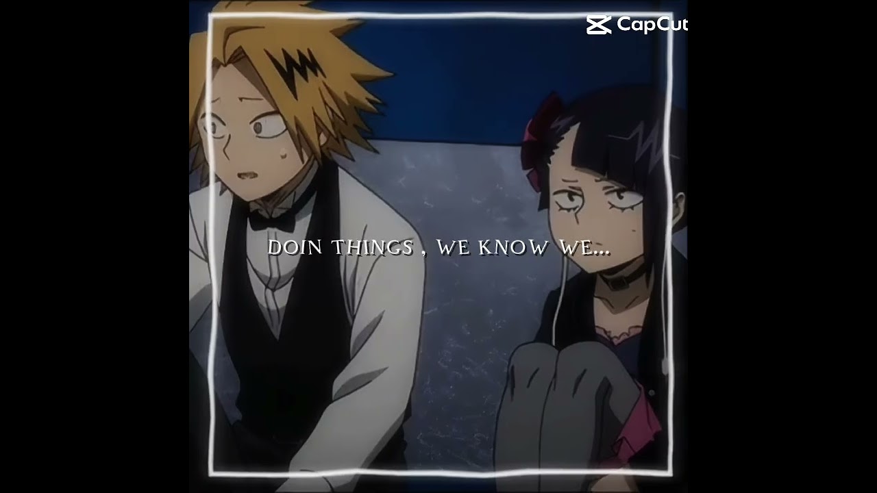 Jiro×Denki!💜💛 #mha #anime #fyp #shorts 