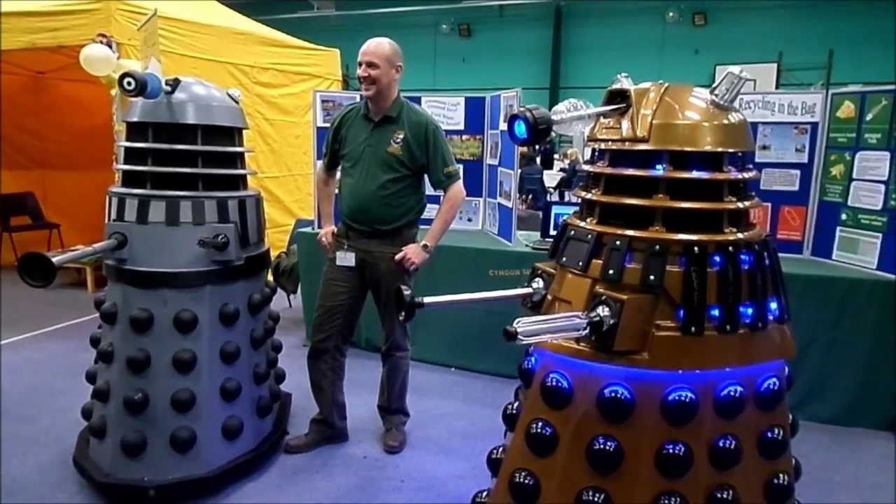 Dalek Doris and Derek at Science Week