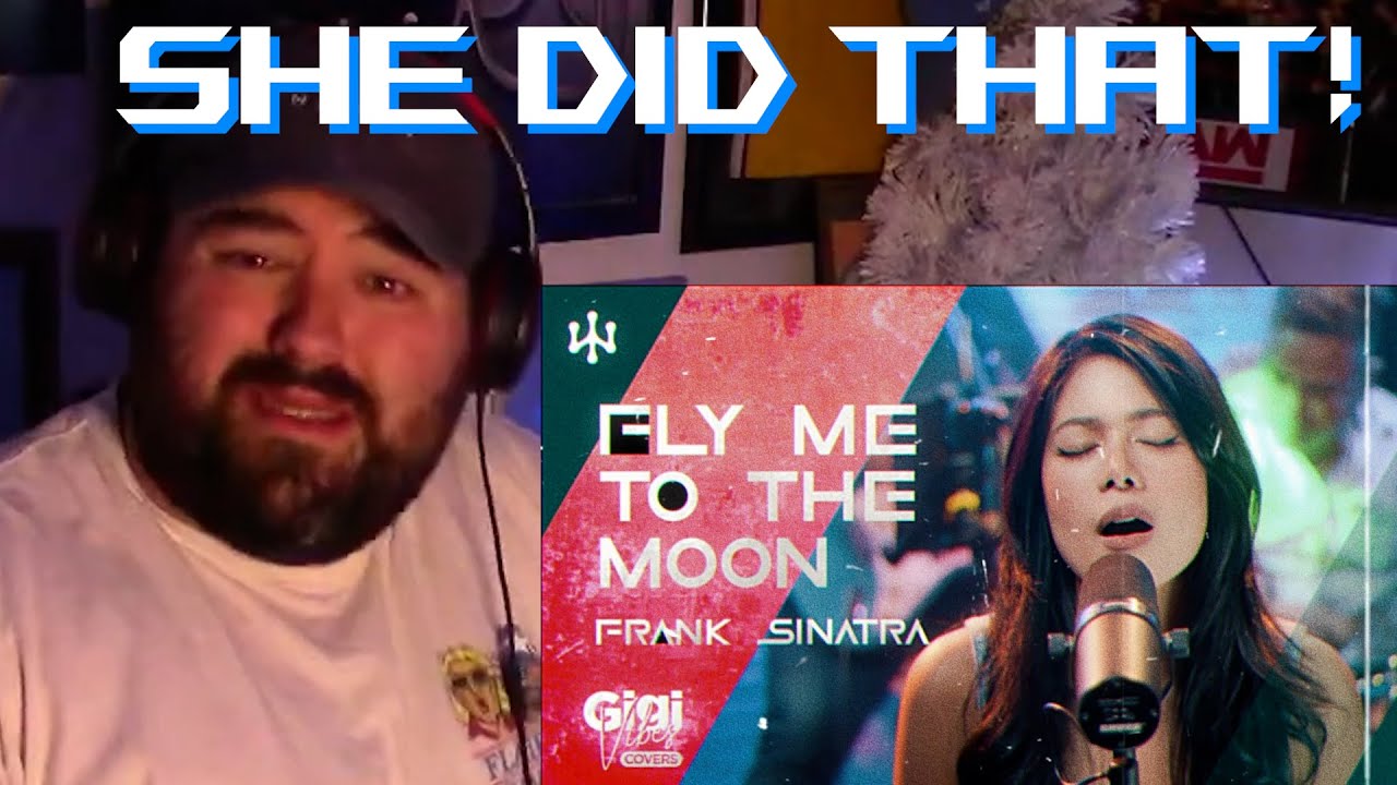 Singer reaction to Gigi De Lana - Fly Me To The Moon (LIVE)