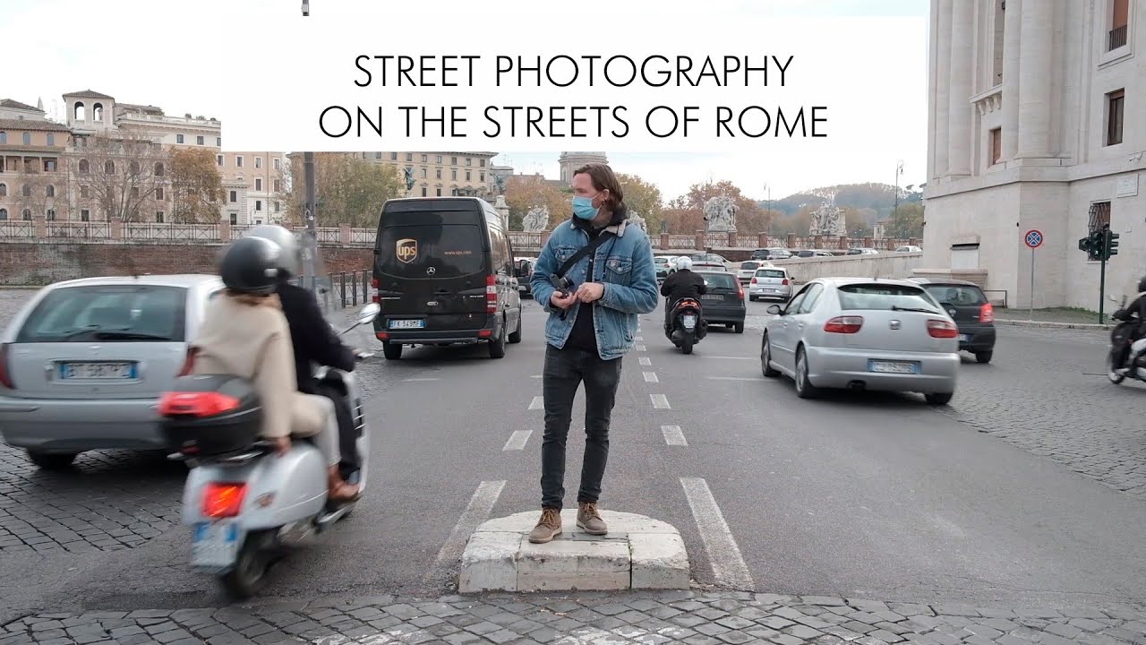 Day in a life of a street photographer in Rome, Italy