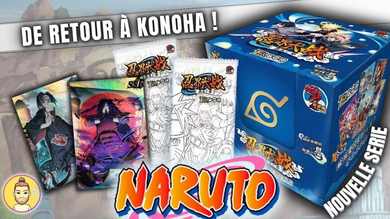NARUTO ENFIN UNE BONNE SURPRISE AVEC CES CARTES DE LA SERIE DINO