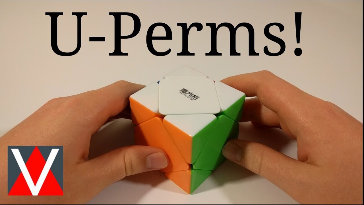 Rotationless Skewb U-Perms!