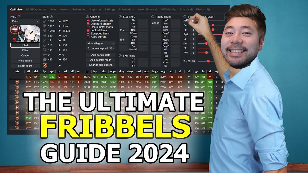 Why you are using Fribbels WRONG...  (in-depth guide)