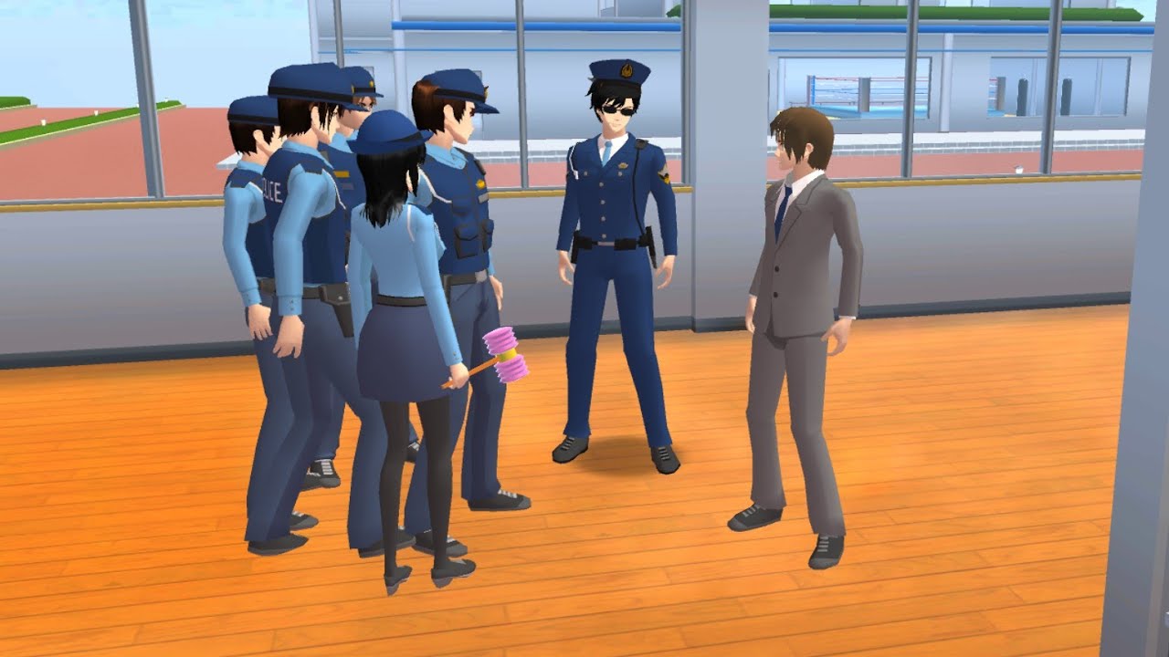 Police on Duty at Sakura City | Sakura School Simulator