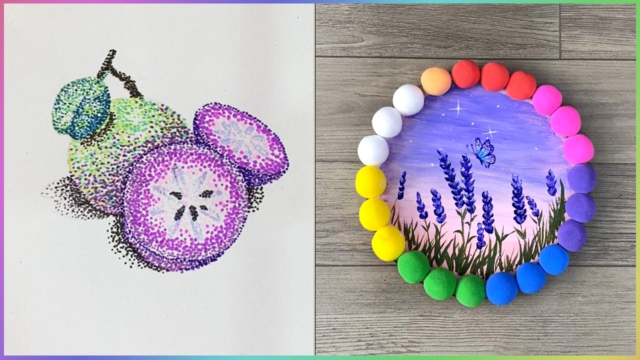 Creative painting ideas That are another level | Easy Tips & Hacks to draw.
