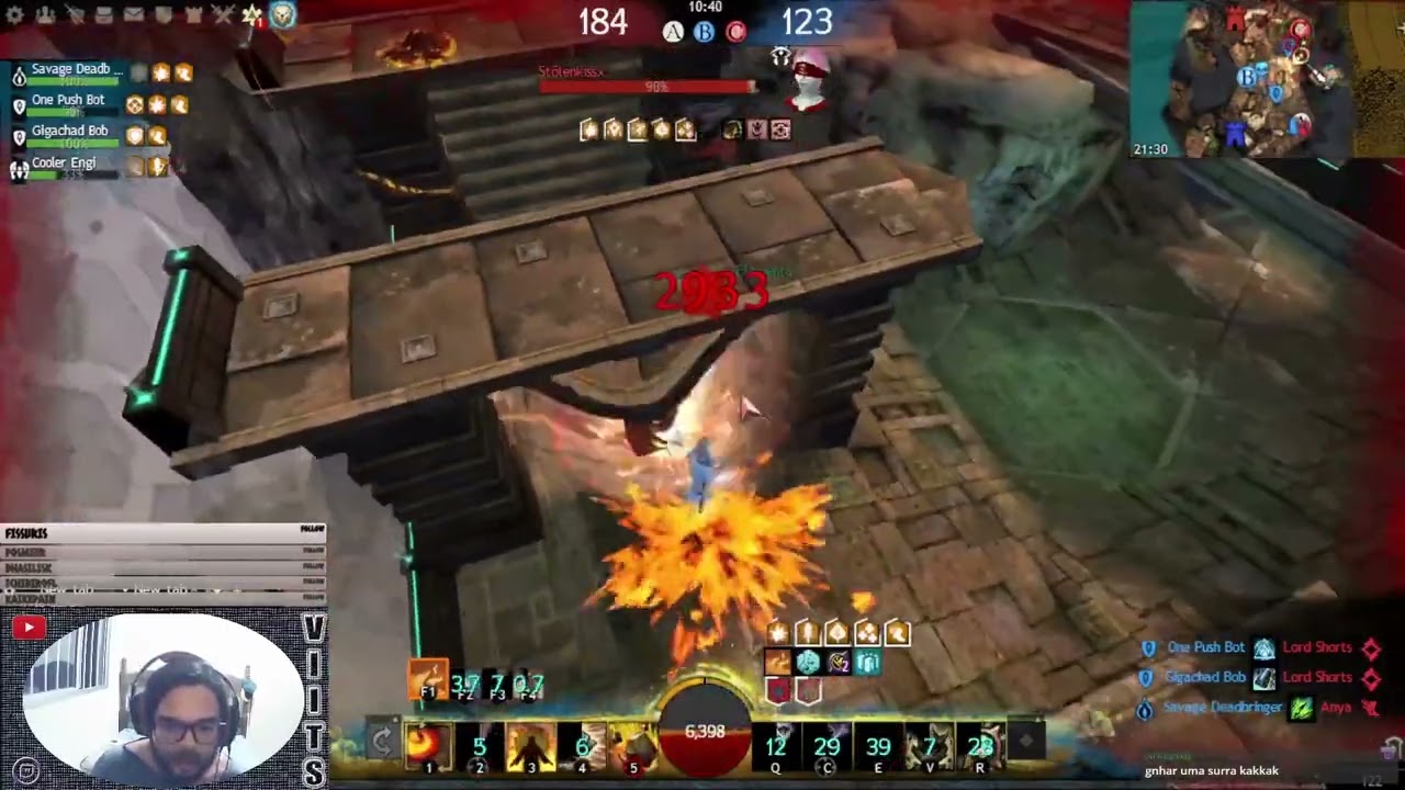 GW2 - Ranked sPvP (Season 41) - Core Staff Elementalist - Great Match vs Demigod Of Arena (Platinum)