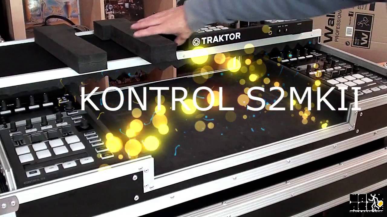 Flight Case Walkasse WMC PRO11F1- Native Instruments TRAKTOR KONTROLS8 + D2/F1