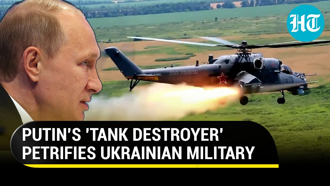 Putin's 'Tank Destroyer' a nightmare for Ukraine Army | Overhead pods with 23MM gun armament