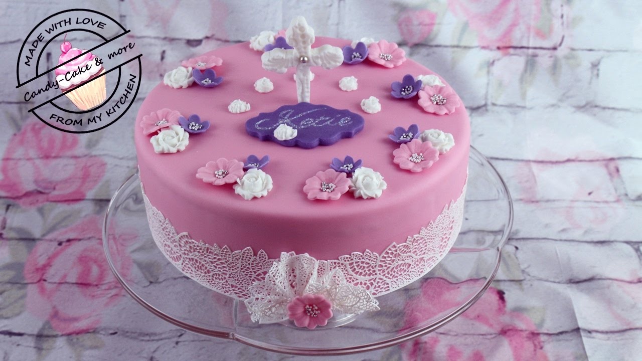Kommunionstorte I Tauftorte I Tutorial I Batisme I Motivtorte