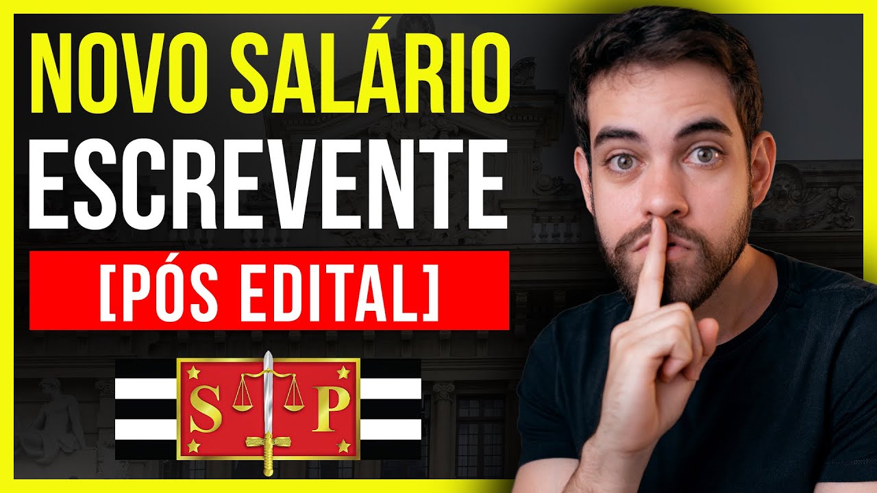 [ATUALIZADO 2025] NOVO SALÁRIO DE ESCREVENTE DO TJ-SP