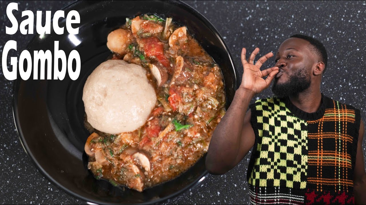 Sauce de Gombo végétarienne (Recette Africaine - Sans Viande)