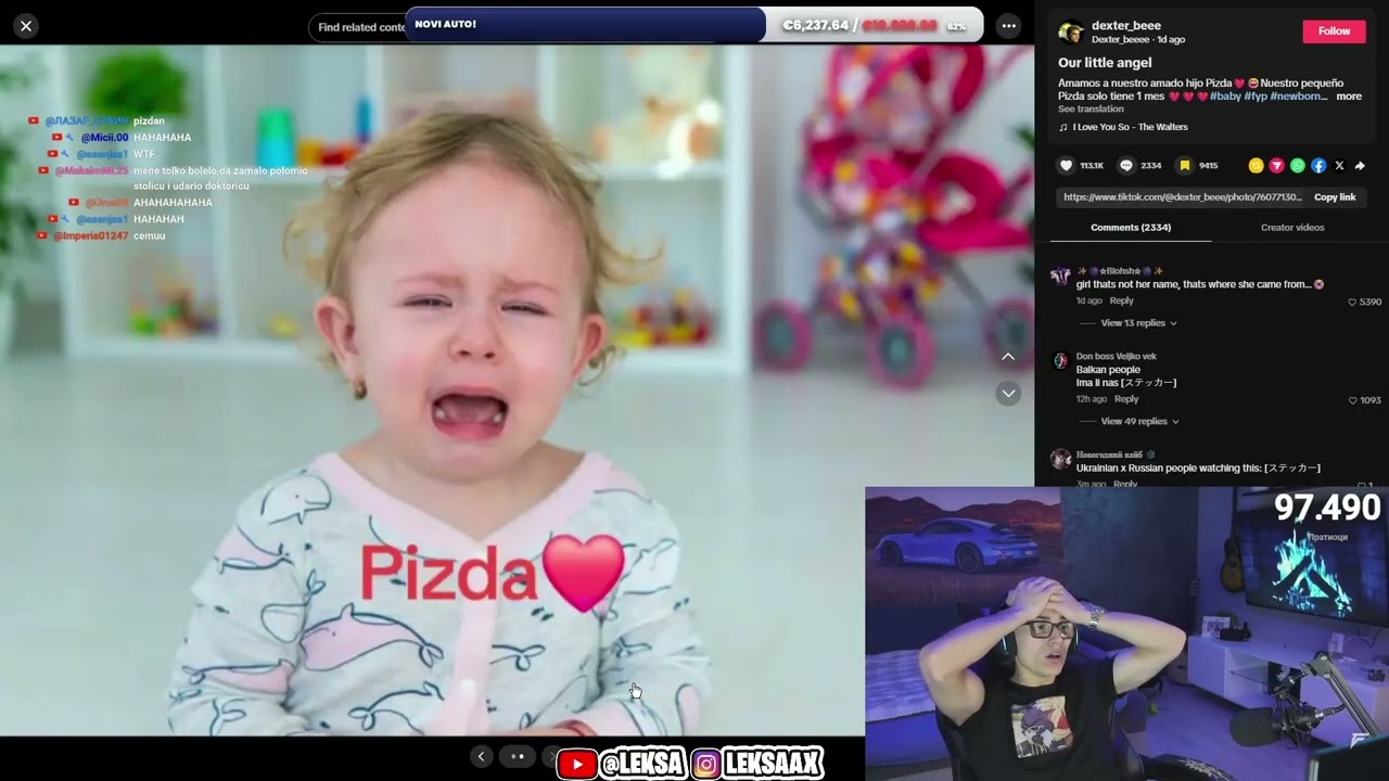 LEKSA REAGUJE NA TIK TOKOVE