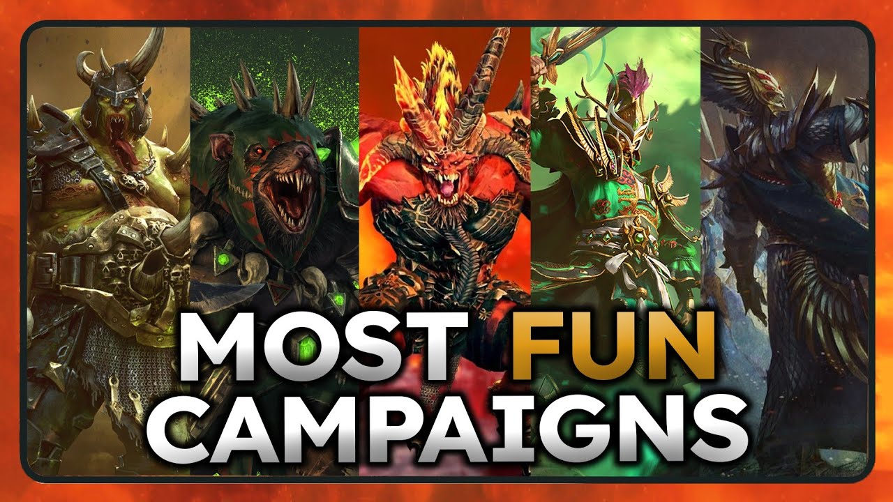 My Most Fun Factions to Play in Total war Warhammer 3