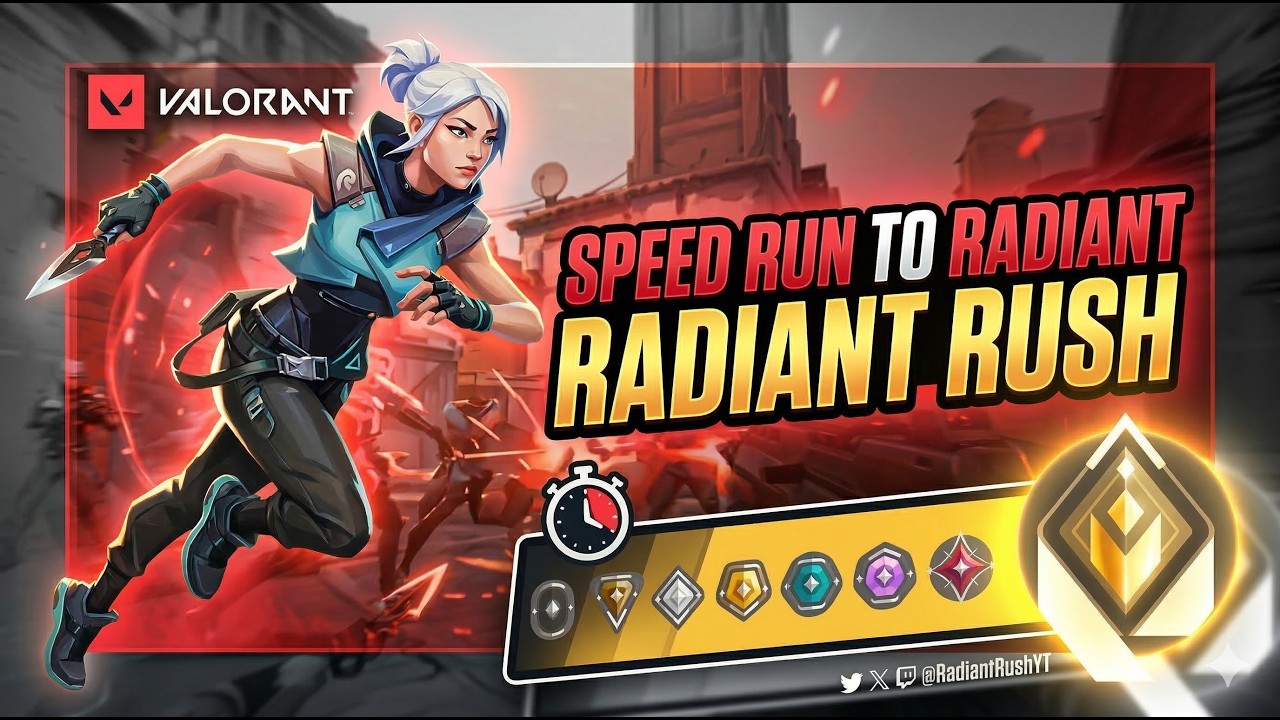 VALORANT  SPEED RUN TO IMMORTAL
