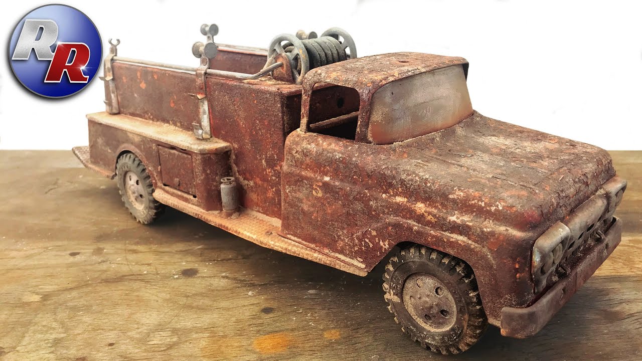 1960s Tonka Fire Truck Restoration
