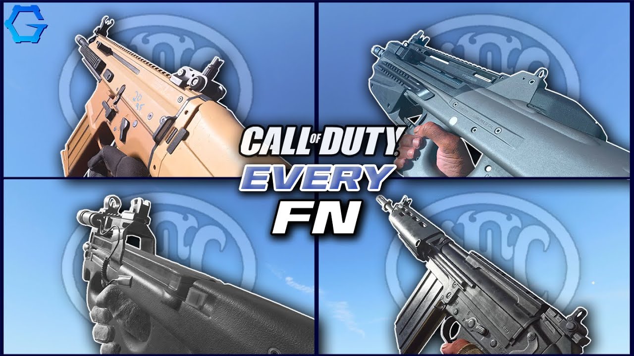 EVERY FN in Mainline Call of Duty History!