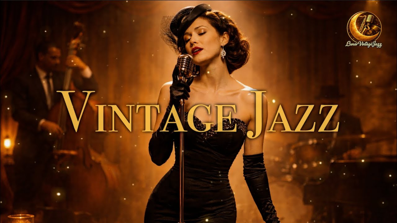 Lunar Vintage Jazz 🌙 | Classic Solo Jazz for Late-Night Lounge & Relax