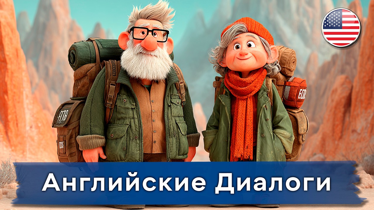 Простые АНГЛИЙСКИЕ диалоги для Начинающих. Слушай и Запоминай!