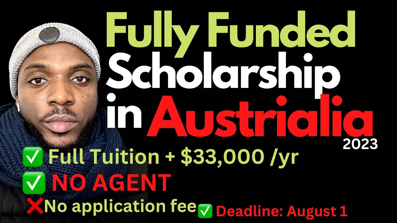 FULLY FUNDED SCHOLARSHIP IN AUSTRALIA - No Application Fee