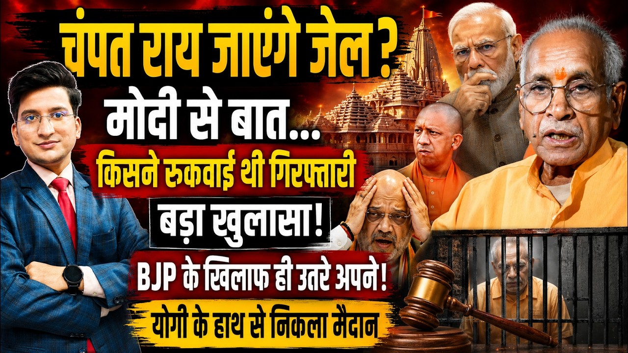 Ram Mandir Donation Scam | Ayodhya News | CM Yogi | Champat Rai | PM Modi | RSS | Akhilesh Yadav