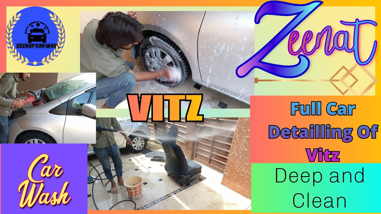 Full Detailing / Vitz Car / internal and external