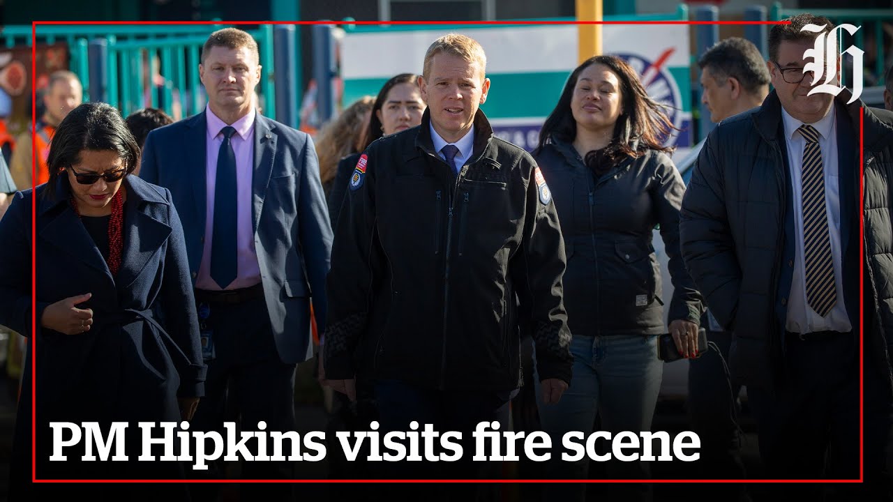 In full: PM Hipkins, Robertson & Mayor Whanau speak at Wellington Hostel fire scene | nzherald.co.nz