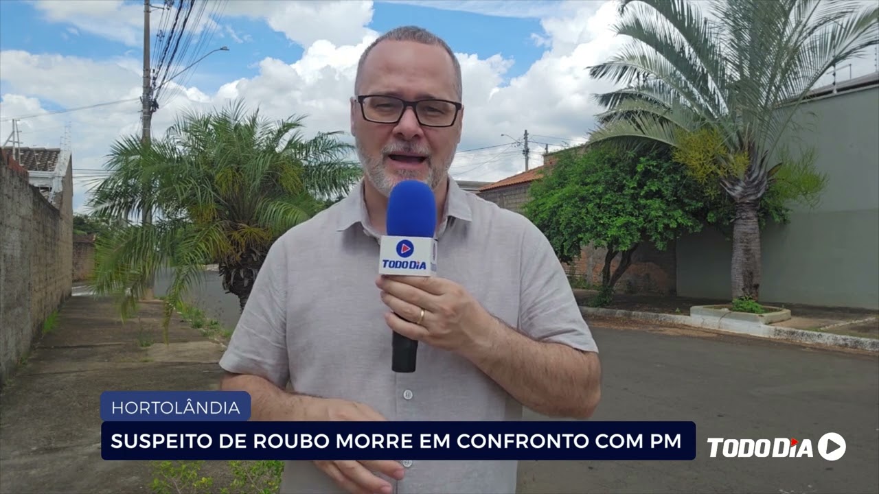 HORTOLÂNDIA: SUSPEITO DE ROUBO MORRE EM CONFRONTO COM PM