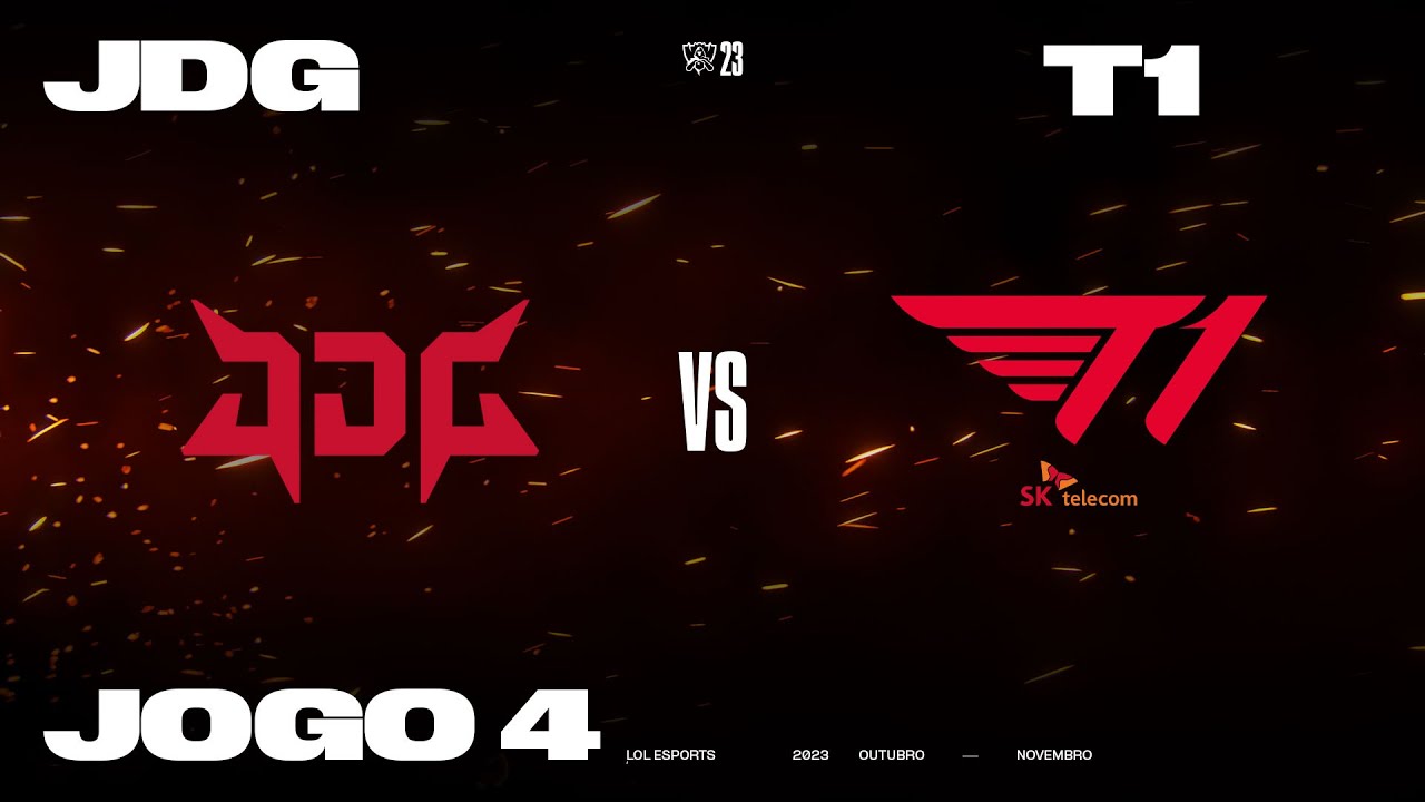 JD Gaming x T1 (Jogo 4) - Worlds 2023: Semifinais