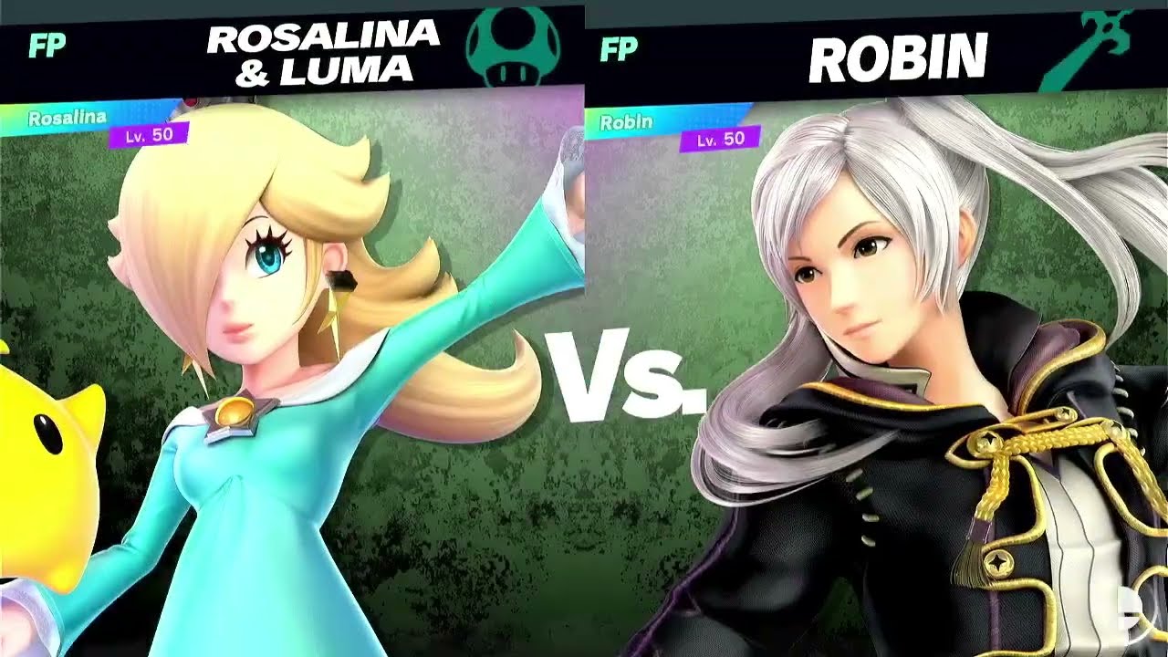Super Smash Bros Ultimate Amiibo Fights Rosalina vs the World EX vs Robin