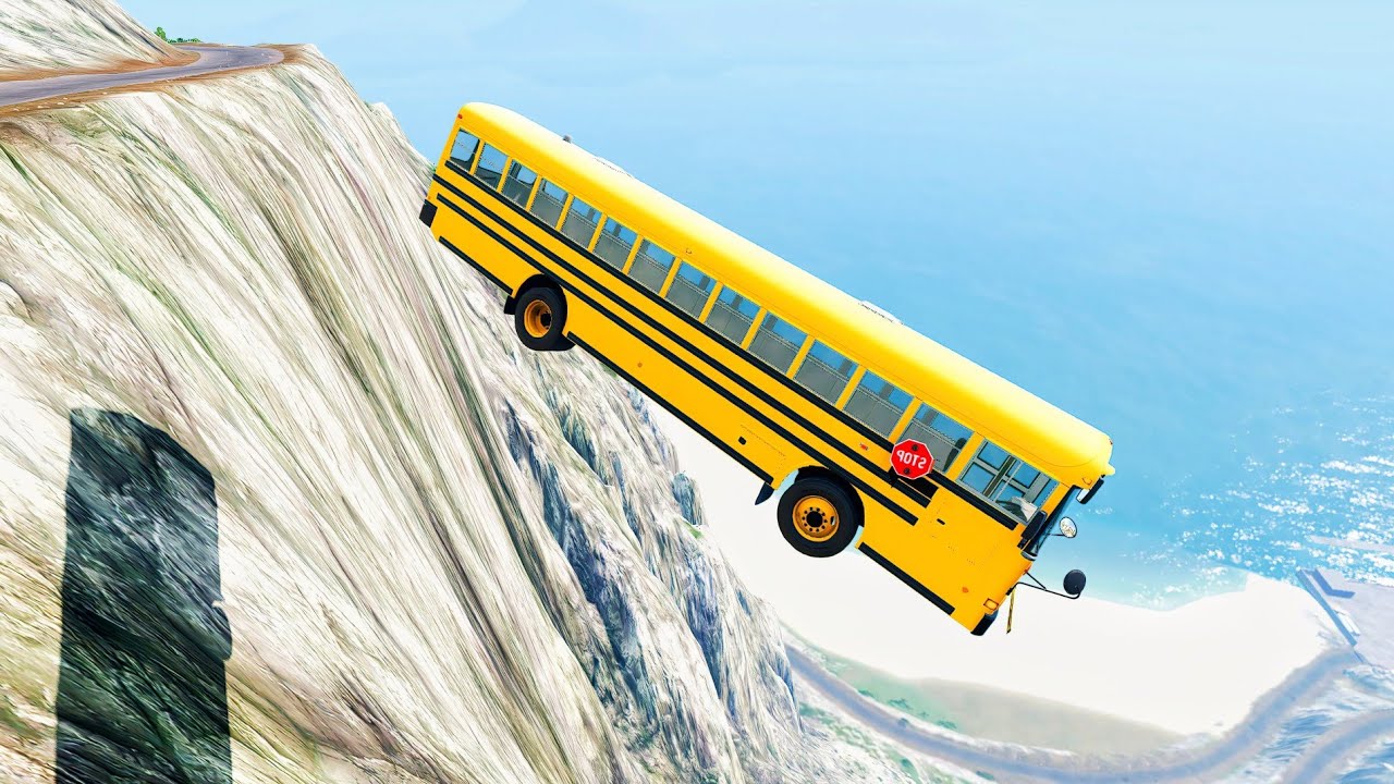 Cars vs Cliff Roads #53 | BeamNG Drive