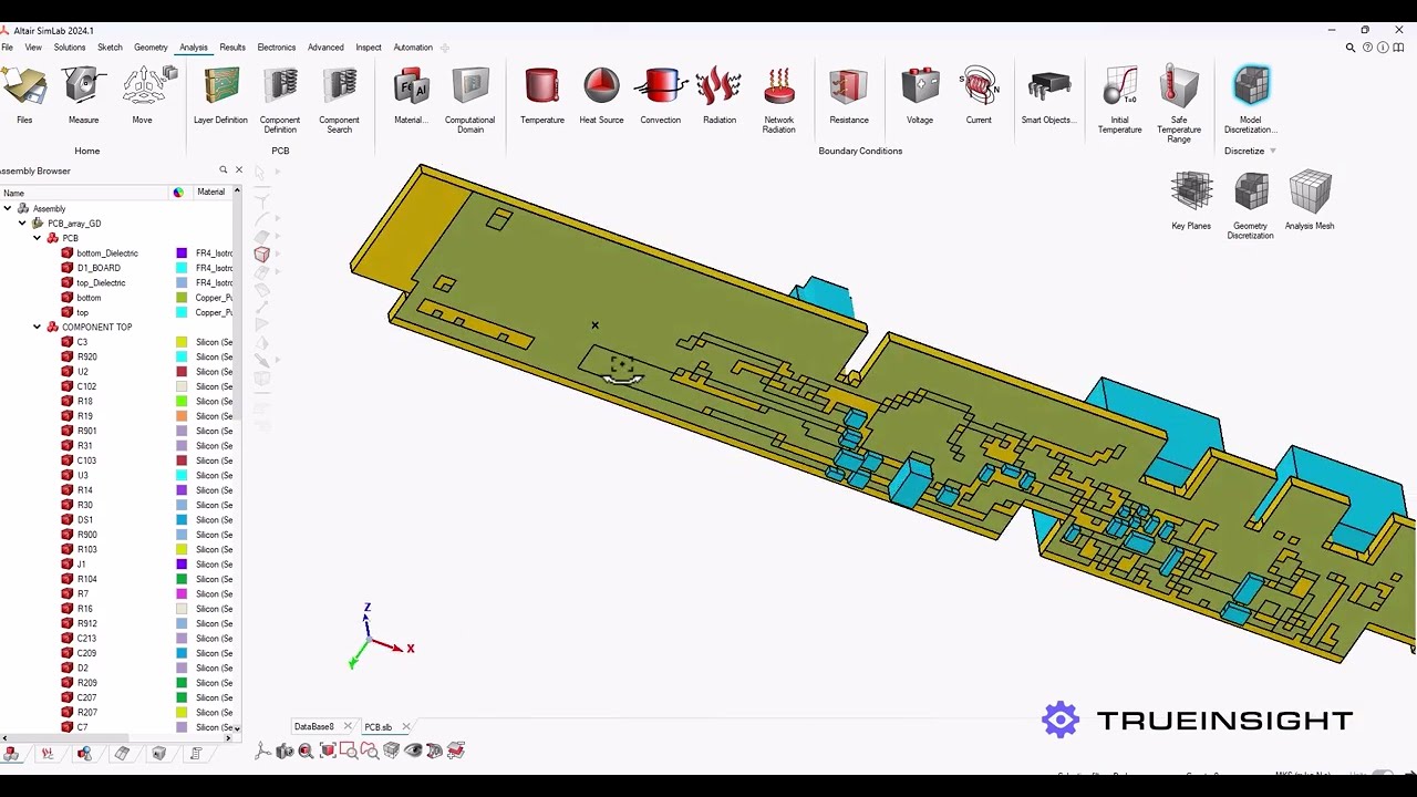 Altair SimLab Electronics Cooling Capabilities