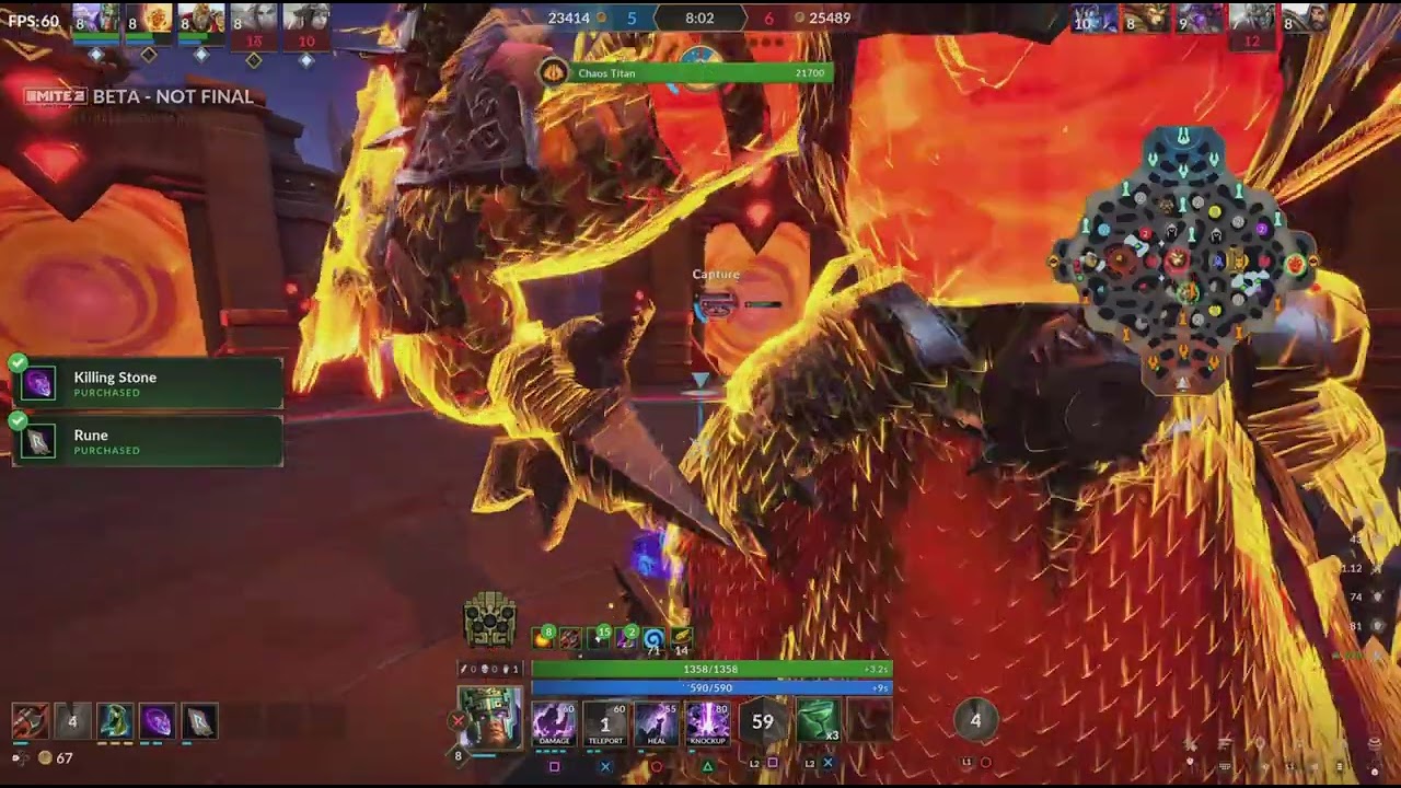 Smite 2 Open Beta Diamond Rank Conquest Chaac Solo Gameplay