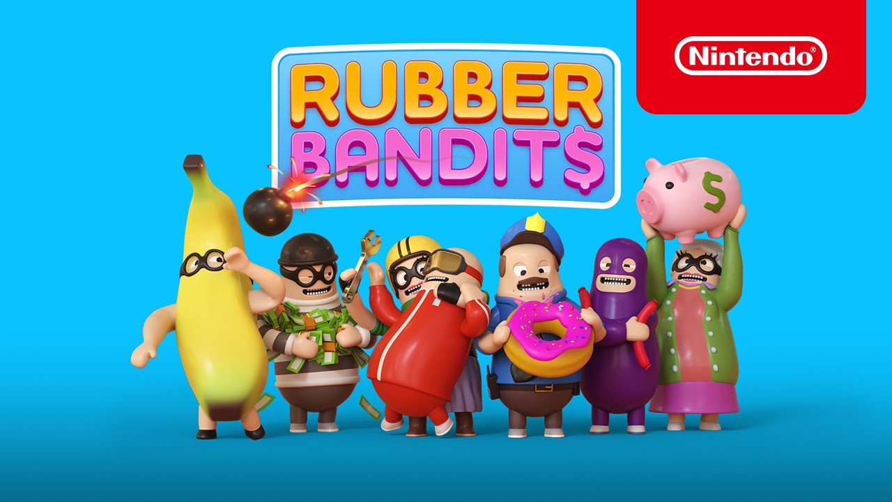 Rubber Bandits - Launch Trailer - Nintendo Switch
