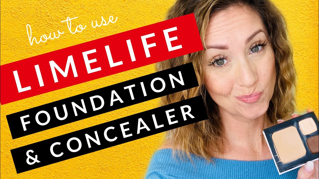 How to use LimeLife by Alcone Foundation and Concealer