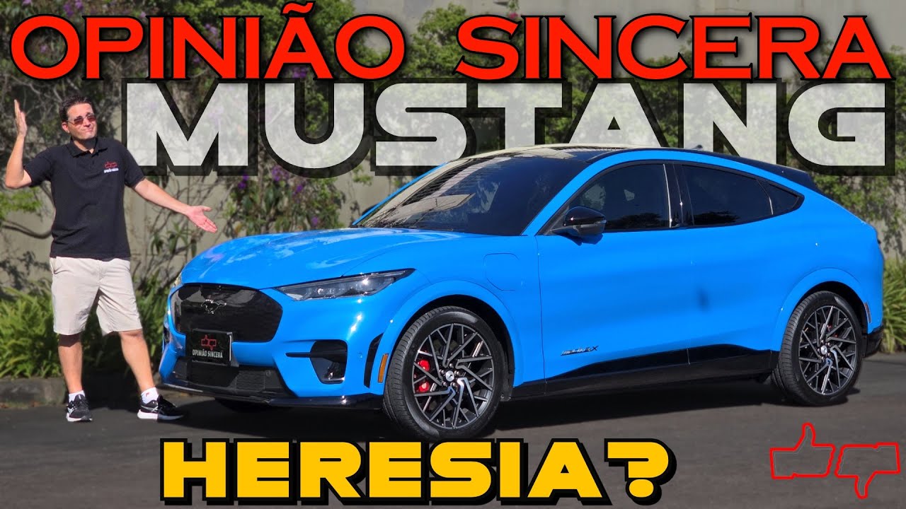 Ford MUSTANG Mach E: VALE a PENA? Preço, PROBLEMAS, consumo, recarga. Carro elétrico esportivo